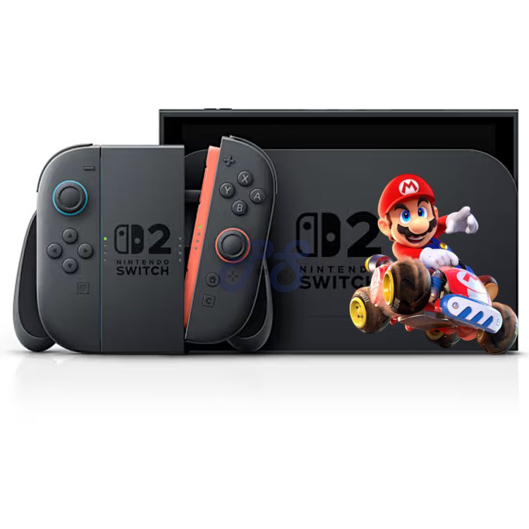 nintendo switch 2 mario kart world black