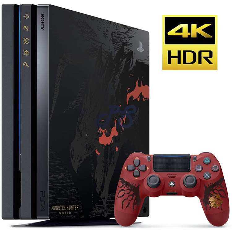 playstation 4 pro 1tb r2 cuh 7116b Monster Hunter World Limited edition