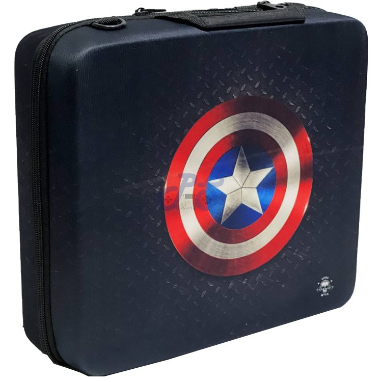 playstation 4 slim hard case captain america shield