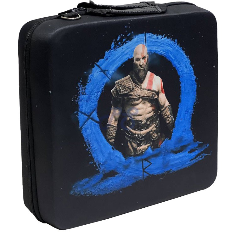 playstation 4 slim hard case kratos ragnarok