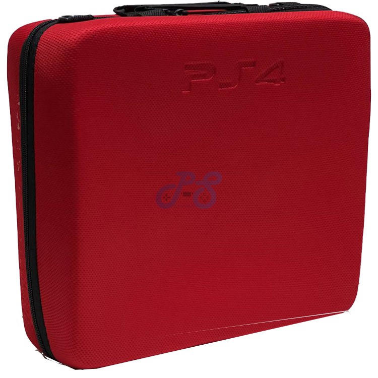 playstation 4 slim hard case plain red