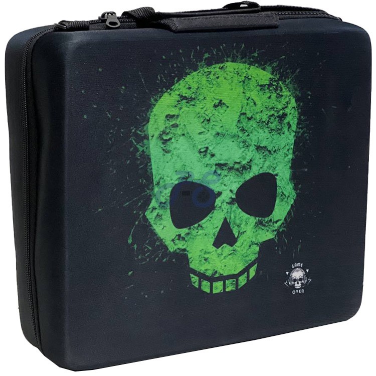 playstation 4 slim hard case poison skull