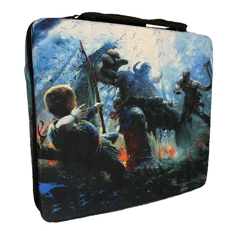 playstation 4 slim hard case god of war 2018