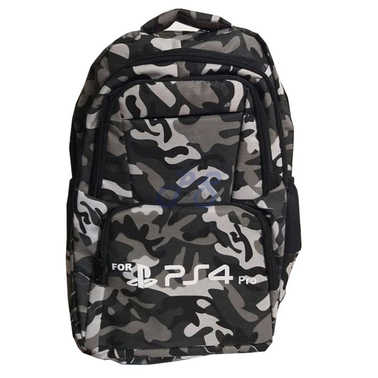 ps4 bagpack camouflage grey code 2