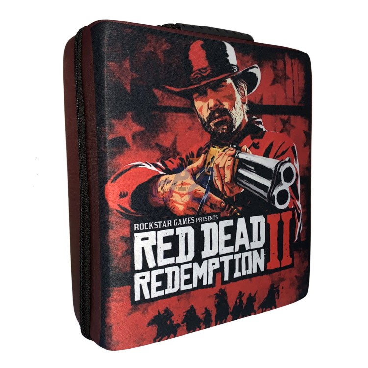 PlayStation 4 Pro Hard Case Red Dead Redemption 2 Code 1