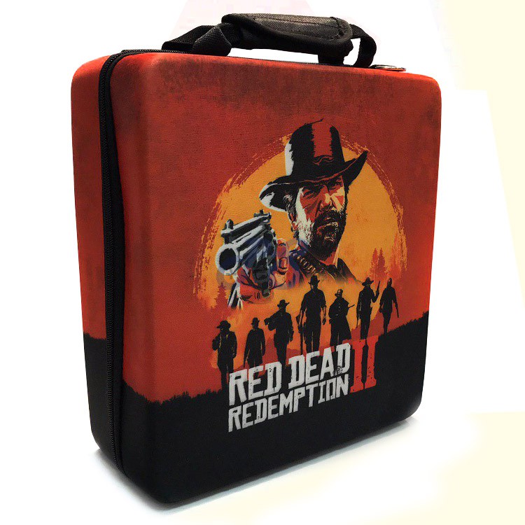 playstation 4 Pro hard case red dead redemption 2