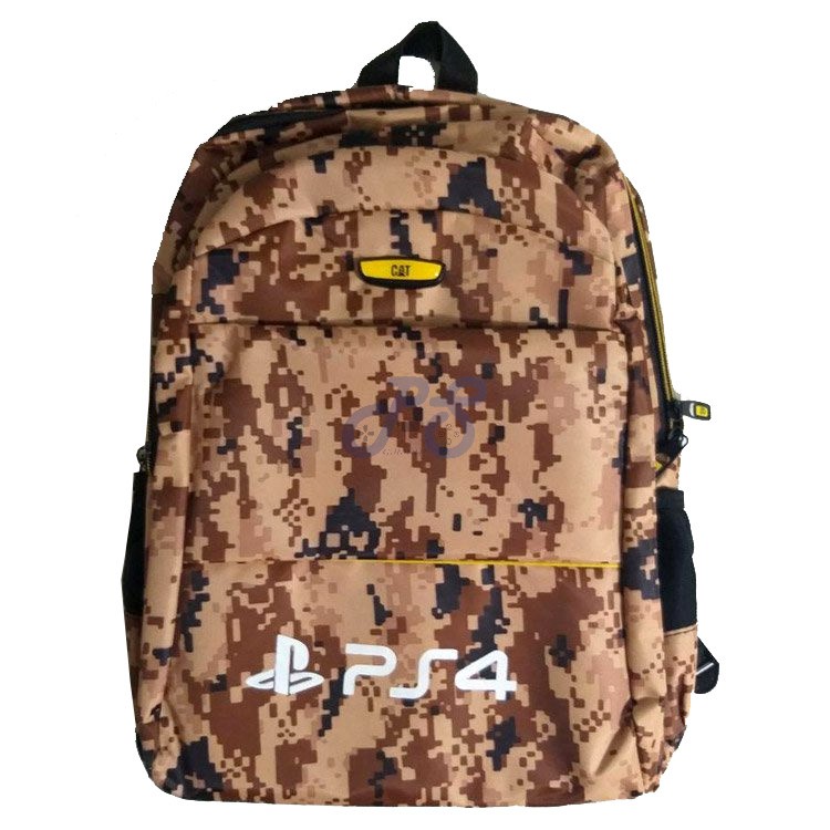 ps4 bagpack camouflage brown