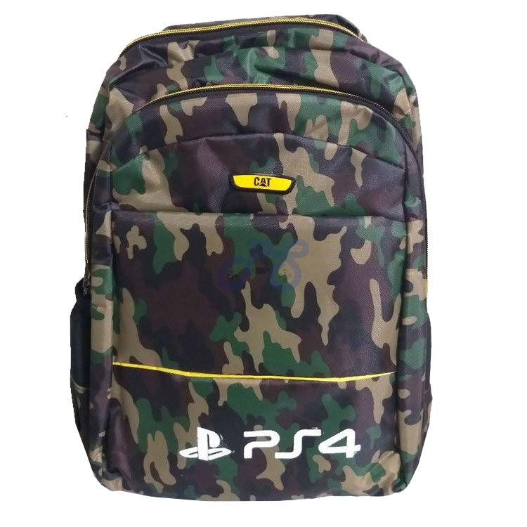ps4 bagpack camouflage green