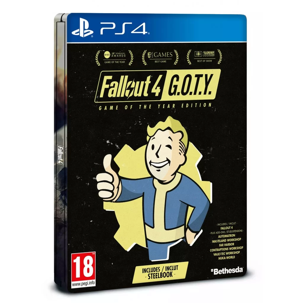 Fallout 4 GOTY SteelBook PS4