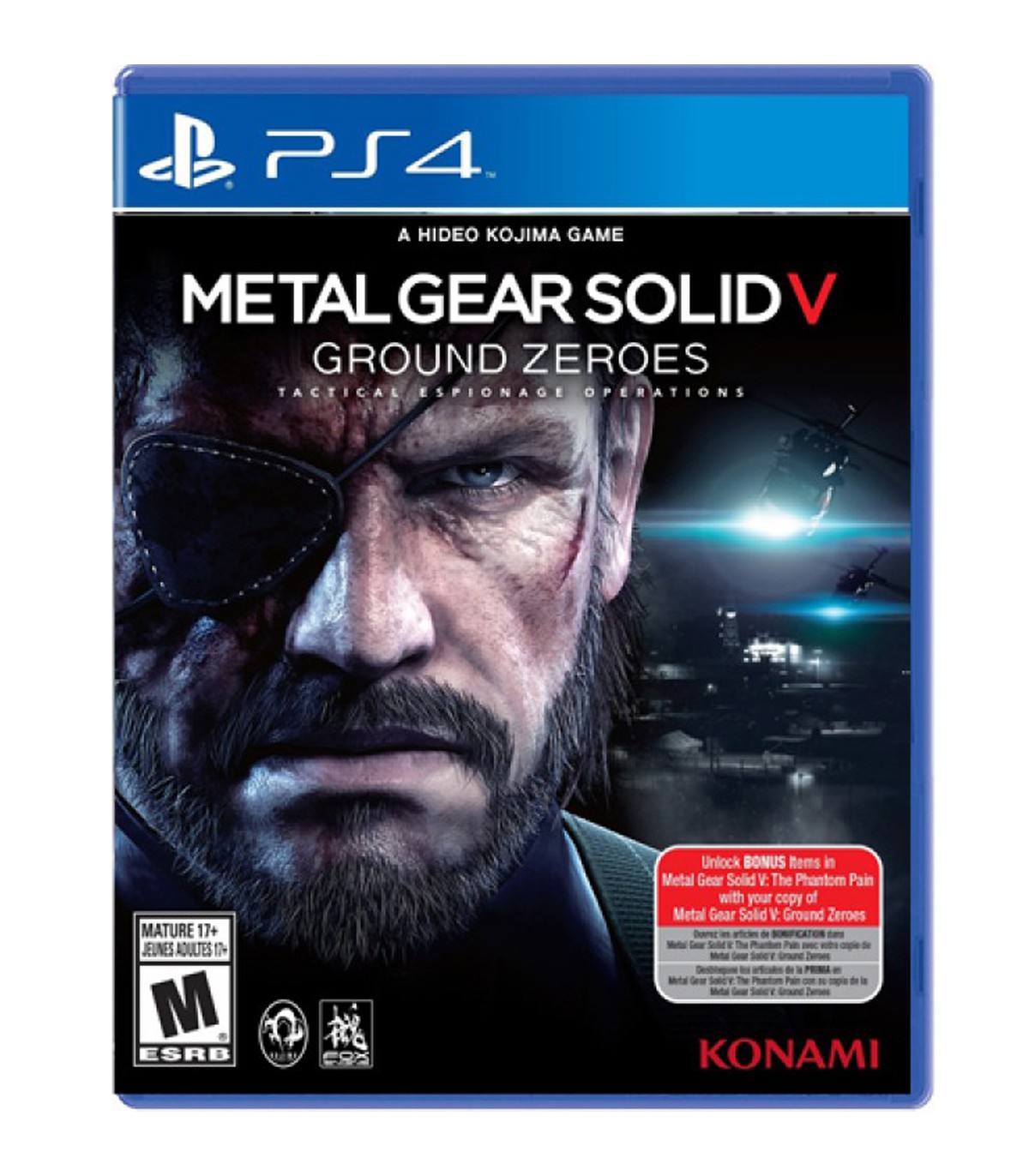Metal Gear Solid V Ground Zeroes PS4