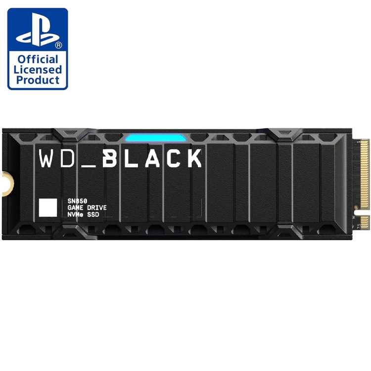 WD_BLACK SN850 SSD with Heatsink for PS5 2T