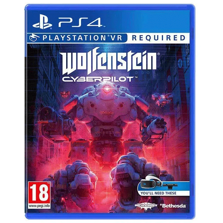 Wolfenstein Cyberpilot VR Ps4 کارکرده
