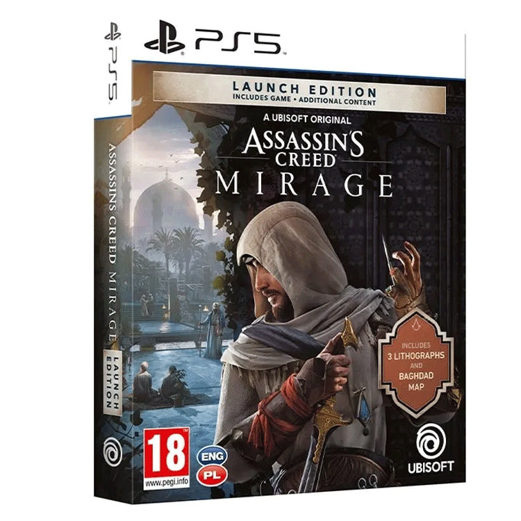 assassins creed mirage Launch edition PS5 کارکرده